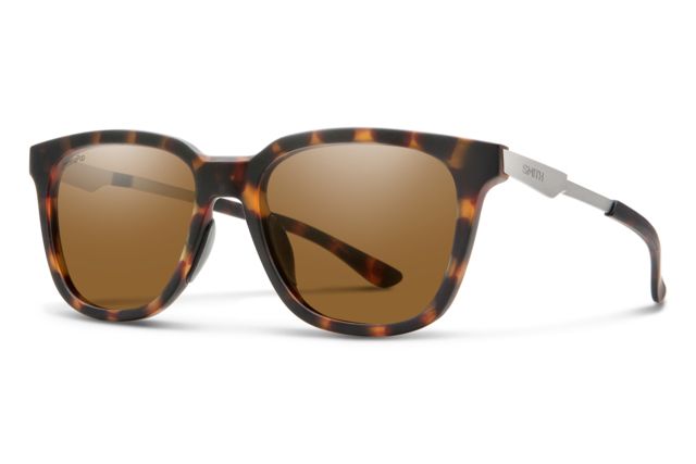 Smith Roam Sunglasses Matte Tortoise Frame ChromaPop Polarized Brown Lens