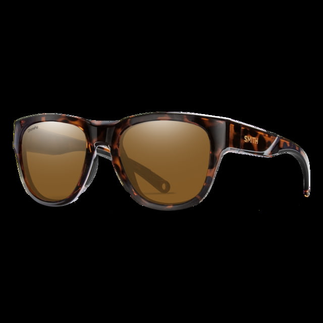 Smith Rockaway Sunglasses Tortoise Frame ChromaPop Glass Polarized Brown Lens