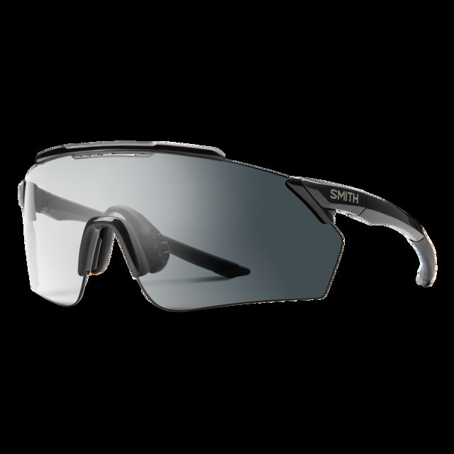 Smith Ruckus PivLock Sunglasses Black Frame Photochromic Clear to Gray Lens