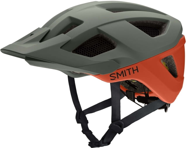 Smith Session MIPS Bike Helmet Matte Sage/Red Rock Large