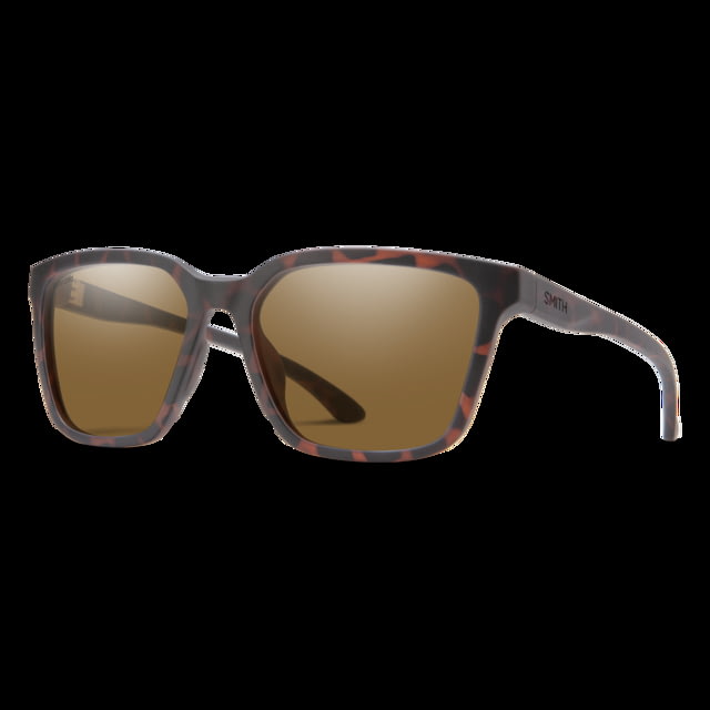 Smith Shoutout Core Sunglasses Matte Tortoise Frame Polarized Brown Lens