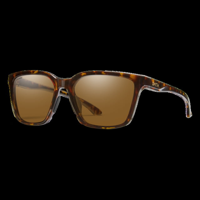 Smith Shoutout Sunglasses Vintage Tortoise Frame ChromaPop Glass Polarized Brown Lens