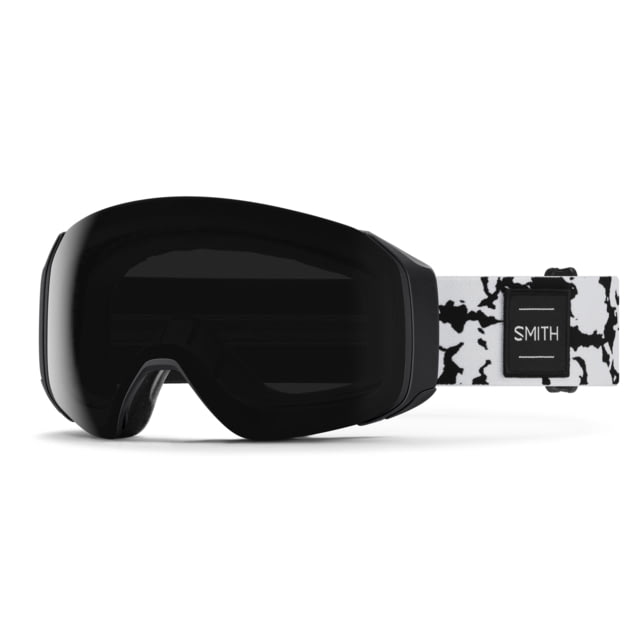 Smith Smith 4D Mag S Snow Goggles Black Marble Frame ChromaPop Sun Black Lens