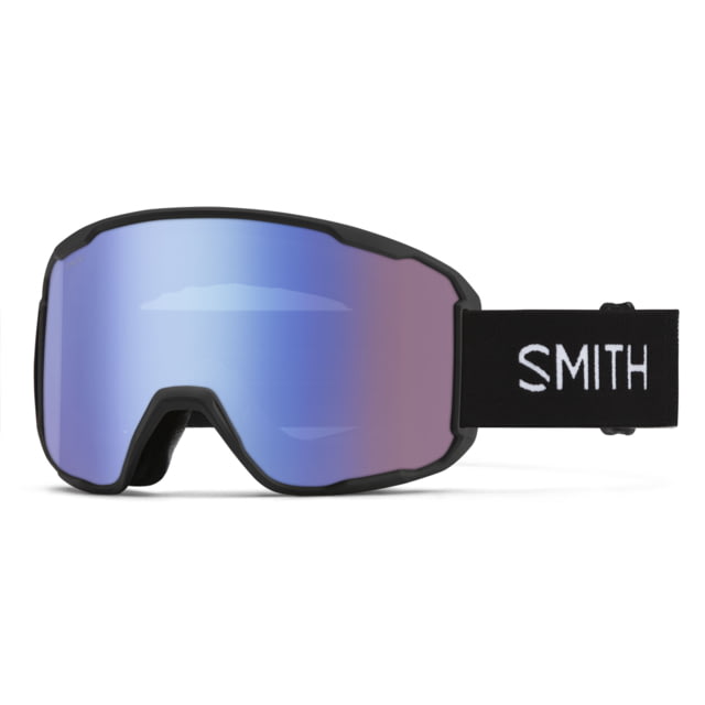 Smith Smith Preview Snow Goggle Black Frame ChromaPop Storm Blue Sensor Mirror Lens