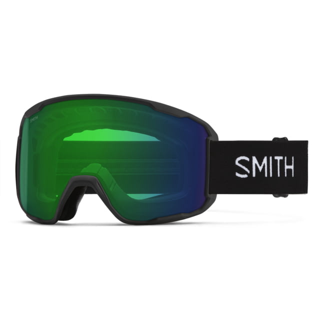 Smith Smith Preview Snow Goggle Black Frame ChromaPop Everyday Green Mirror Lens