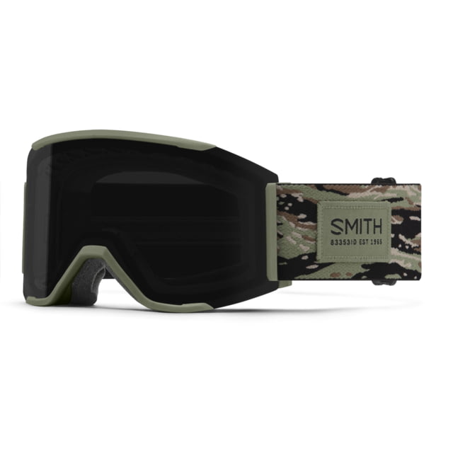 Smith Smith Squad Mag Snow Goggle Eye of the Tiger Frame ChromaPop Sun Black Lens