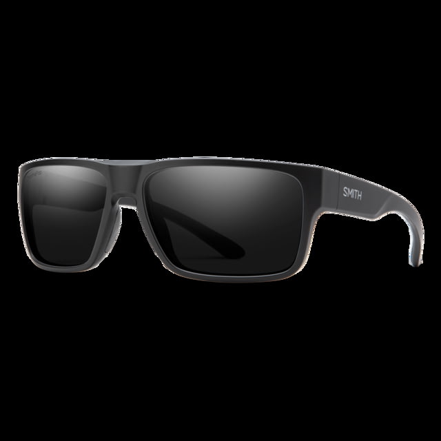 Smith Soundtrack Sunglasses Matte Black Frame ChromaPop Polarized Black Lens