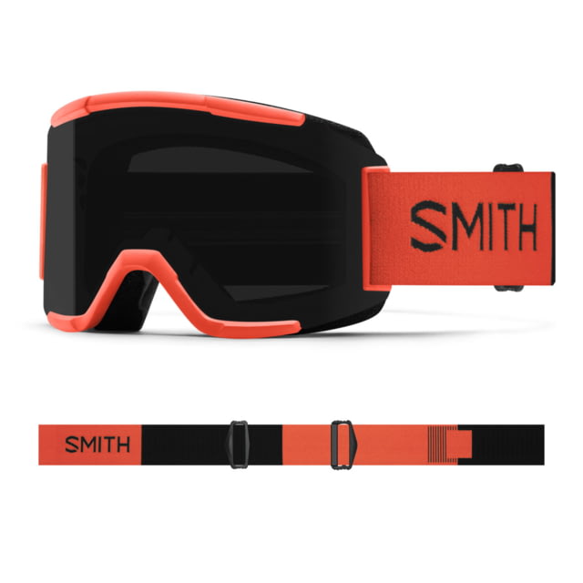 Smith Squad Goggles ChromaPop Sun Black Lens Poppy