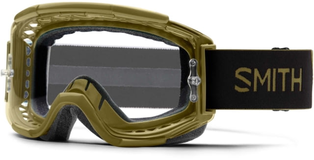 Smith Squad MTB Goggle Clear Anti-Fog Lens Mystic Green
