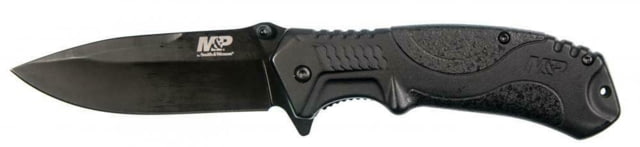 Smith & Wesson M&P M2.0 Ultra Glide Folding Knives 3.5 in 8Cr13MoV Stainless Steel Drop Point Drop Point Textured Nylon with Soft Rubber Inserts