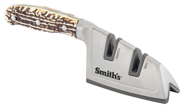 Smiths Cabin & Lodge Diamond Edge-Grip Sharpener Stag