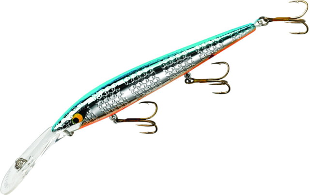 Smithwick Deep Suspending Rogue Minnow 6in 3/8oz Chrome/Blue Back/Org Belly