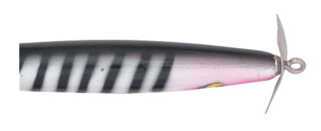 Smithwick Devil's Horse Topwater Prop Lure 4.5in 3/8oz White/Black Stripes