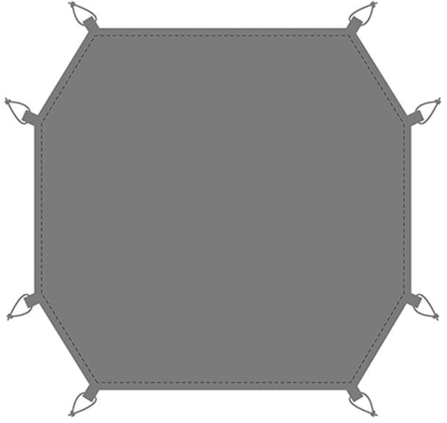 Snow Peak Dock Dome Pro. 6 Ground Sheet Tent One Size