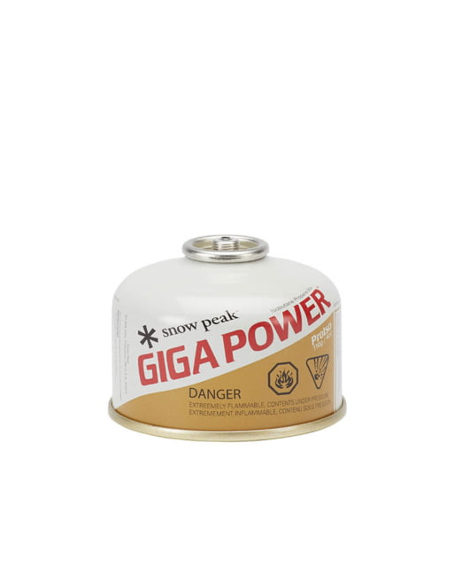 Snow Peak Snow Peak GigaPower Fuel 110 ProISO IsoButane and Propane Fuel Gold One Size