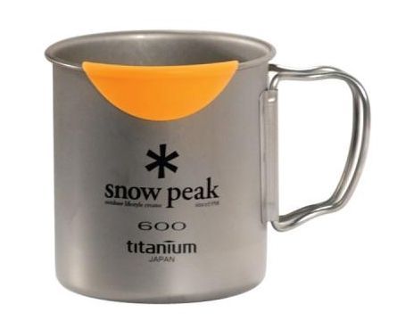Snow Peak Hotlips Titanium Mug Single Wall 600 One Size