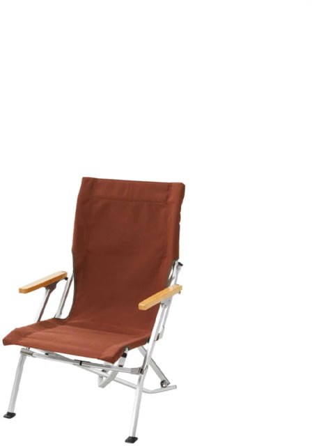 Snow Peak Low Beach Chair Brown