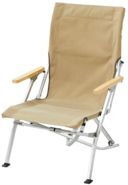 Snow Peak Low Beach Chair Khaki