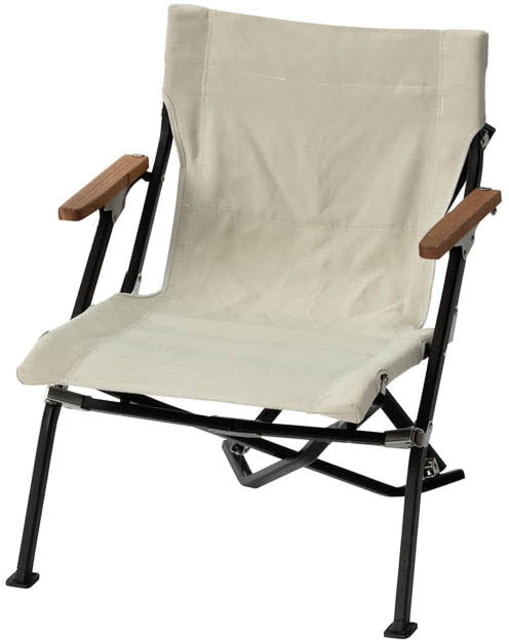 Snow Peak Luxury Low Beach Chair Ivory