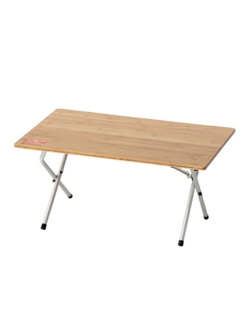 Snow Peak Single Action Low Tables Bamboo