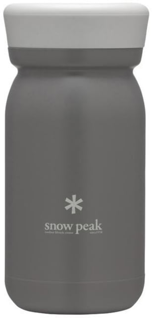 Snow Peak Stainless Vacuum Bottle MILK 350 Ash