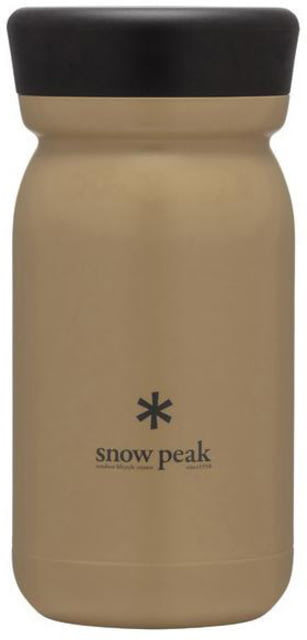 Snow Peak Stainless Vacuum Bottle MILK 350 Sand