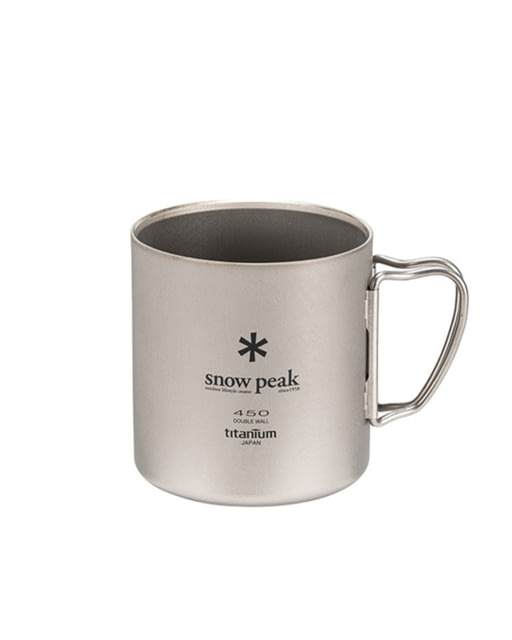 Snow Peak Titanium Double Wall Mug 450ml