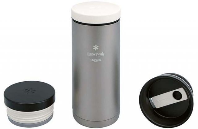 Snow Peak Titanium Kanpai Bottle 350 ml