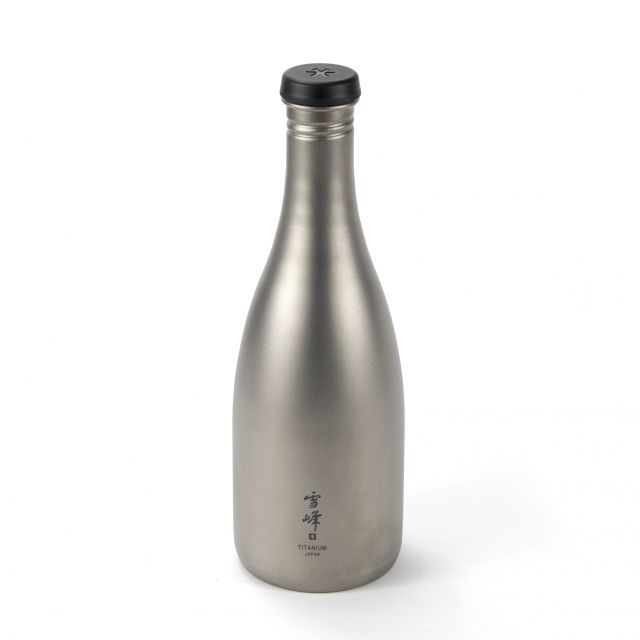 Snow Peak Titanium Sake Bottle One Size