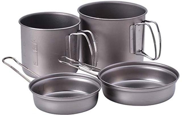 Snow Peak Titanium Trek Combo Cookset One Size