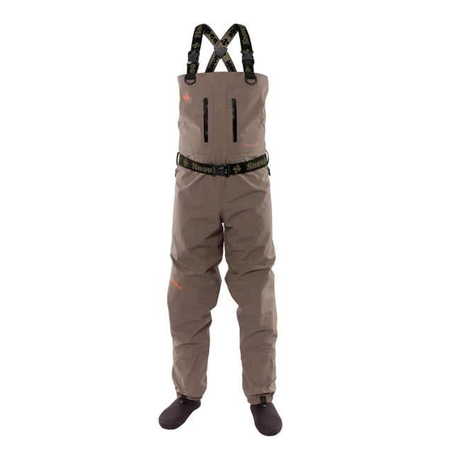 Snowbee Prestige STX Breathable Stockingfoot Chest Wader Grey/Olive Small
