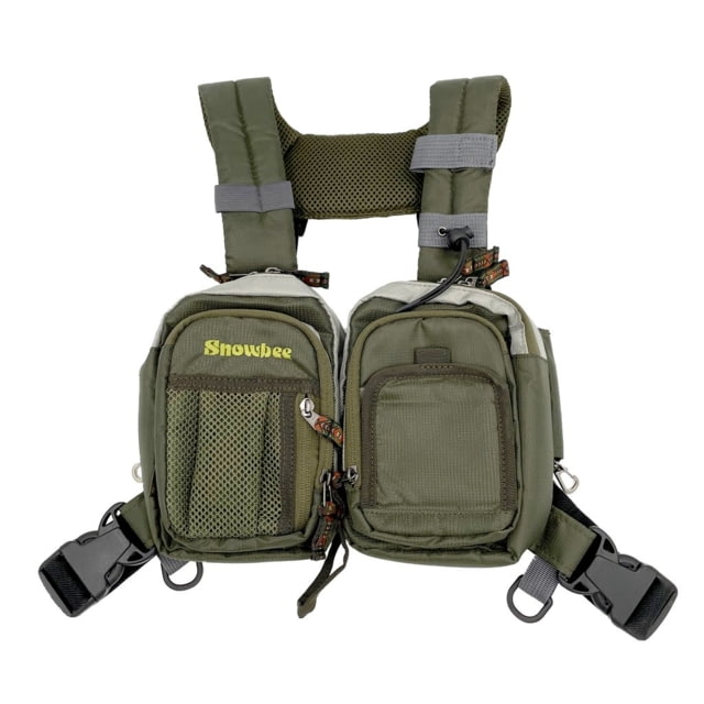 Snowbee Ultralite Chest Pack Two-Tone Sage