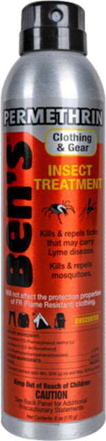 Ben's Clothing/Gear Insect Repellent Permethrin Spray 6oz Orange