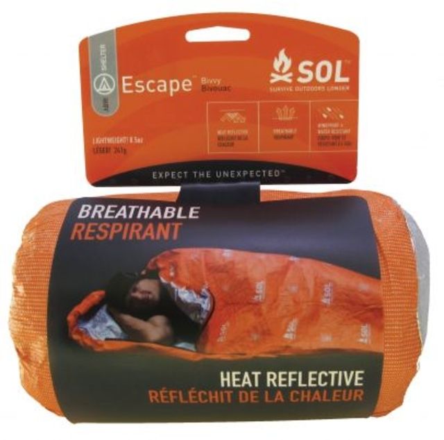 Survive Outdoors Longer Escape Bivvy Blanket Orange