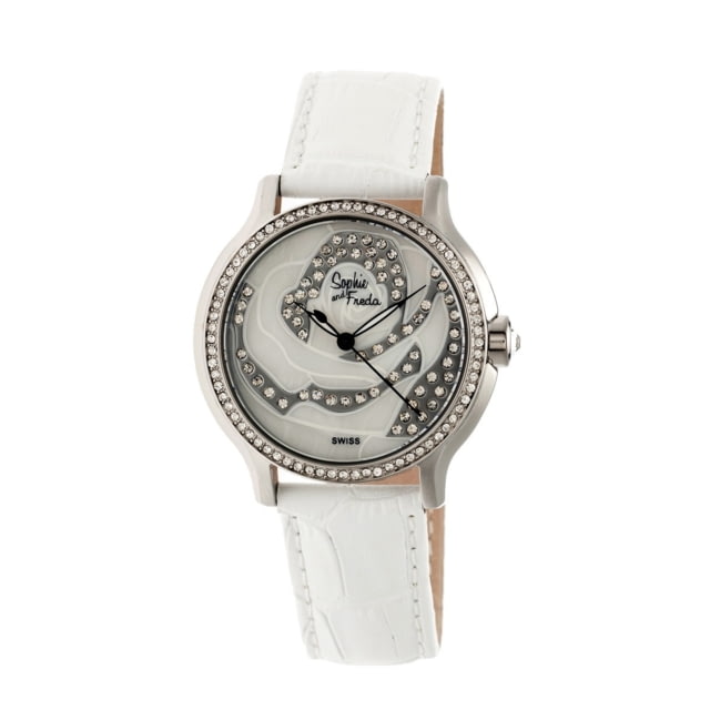 Sophie And Freda Monaco MOP Swiss Watches - Women's Silver/White One Size