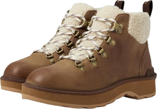 Sorel Hi-Line Hiker Cozy Boots - Women's Umber/Tawny Buff 7.5US