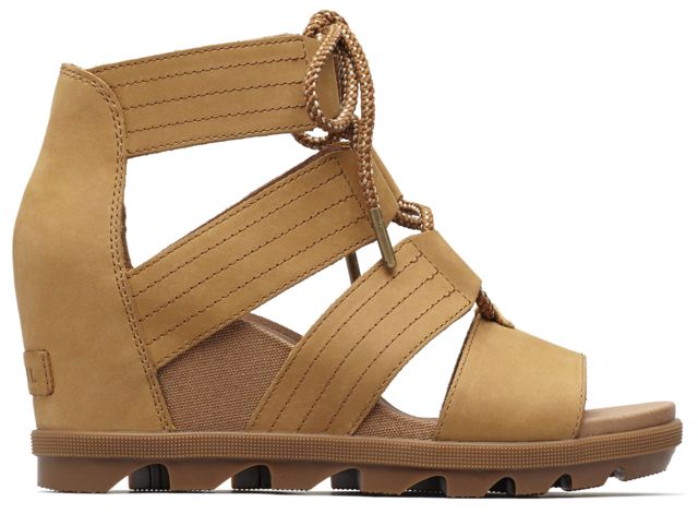 Sorel Joanie Ii Lace Casual Sandals - Womens Camel Brown 5