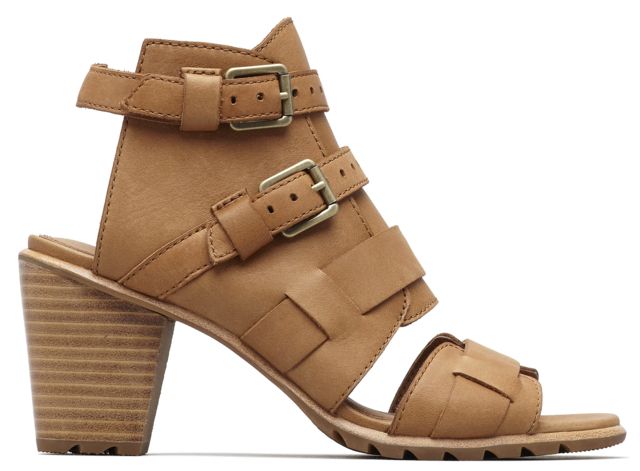 Sorel Nadia Buckle Ii Casual Sandals - Womens Camel Brown 6.5