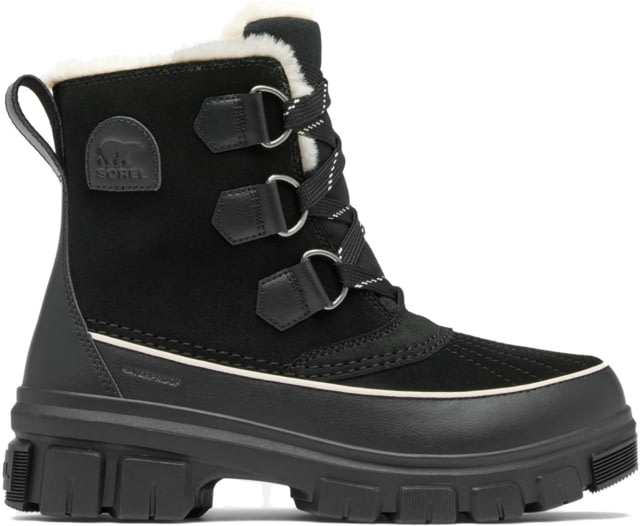 Sorel Tivoli V WP Boots - Women's Black/Fawn 7