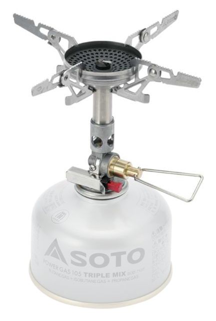 Soto WindMaster Stove with 4Flex Pot Support Silver