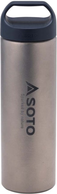 Soto Titanium Water Bottle Silver
