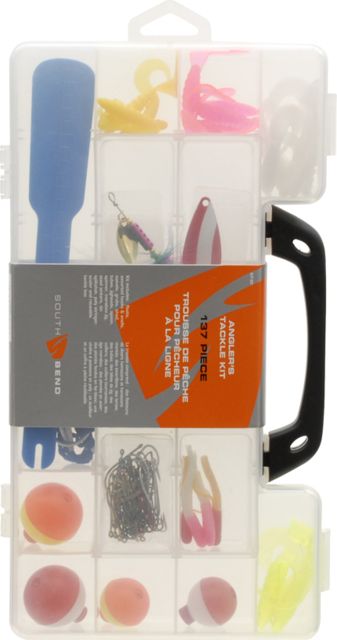 South Bend 137-Piece Deluxe Tackle Kit 245373