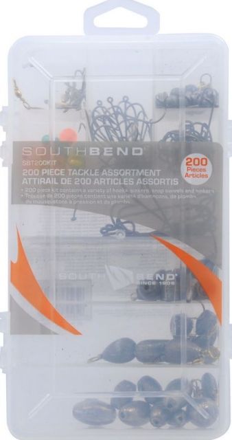 South Bend 200 Piece Tackle Assortment 113111