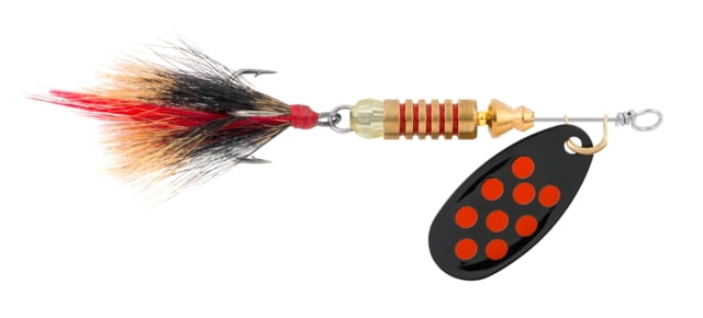 South Bend Black Fire Spin 1/4oz Red Number 3