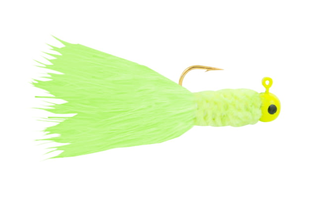 South Bend Crappie Jig 1/16oz Chartreuse 3pk