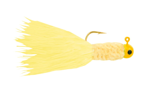 South Bend Crappie Jig 1/16oz Yellow 3pk