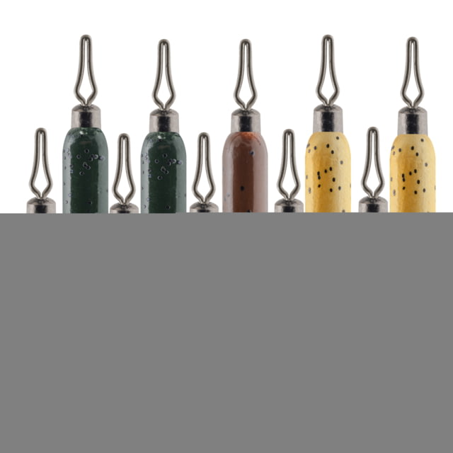 South Bend Drop Shot Weights Cylinder 1/8 Assorted Colors