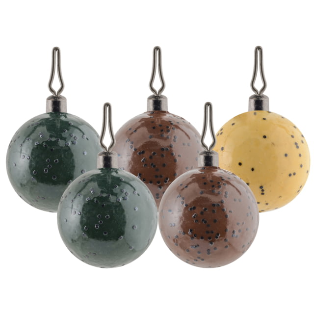 South Bend Drop Shot Weights Round 1/2 Assorted Colors
