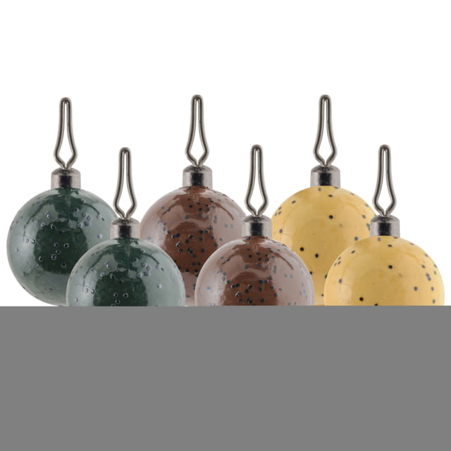 South Bend Drop Shot Weights Round 3/8 Assorted Colors