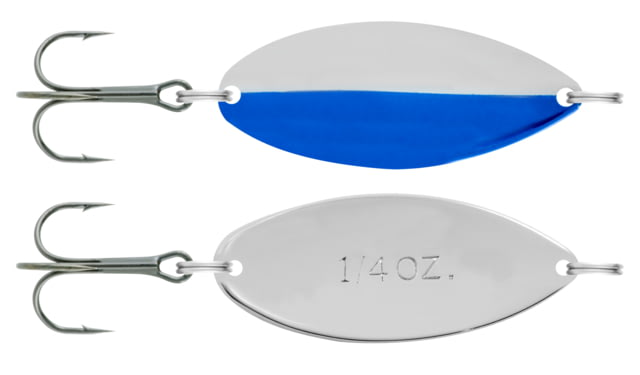 South Bend Kast-A-Way Shud-L Spoon 1/4oz Blue Chrome